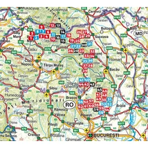 Cartographia Románia, Kelet-Kárpátok Rother túrakalauz (német) - 9783763345472