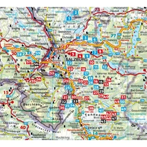 CartographiaSalzburg környéke Rother túrakalauz RO 4243 (német) - Freytag  - 9783763342433