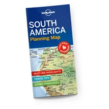 Cartographia Dél-Amerika útvonaltervező térkép 9781788686068