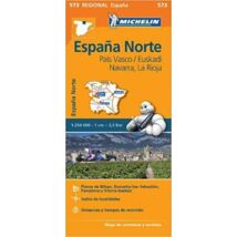 Cartographia Spanyolo. régiótkp.- Pais Vasco, Euskadi, Navarra, La Rioja 0573 9782067184206