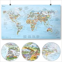 Cartographia Túratérkép - fóliás poszter 97,5 x 56 (angol) 7425753801293
