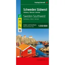 Cartographia Svédország résztérkép (2) Délnyugat-Svédország térkép (Freytag) 9783707903195