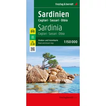 Cartographia Szardínia, Cagliari szabadidő- és autótérkép - Freytag-9783707921717