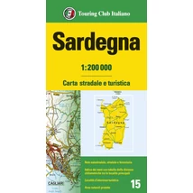 Cartographia Szardínia régiótérkép 9788836576418