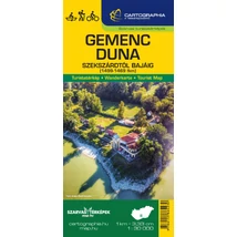 Cartographia Gemenc / Duna (Szekszárd-Baja) turistatérkép-9786155864230