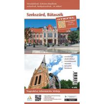 Cartographia Szekszárd-Bátaszék várostérkép - Stiefel 9789639939813
