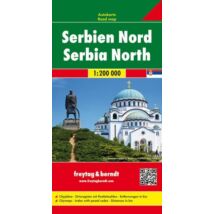Cartographia Szerbia-észak autótérkép - Freytag - 9783707912777