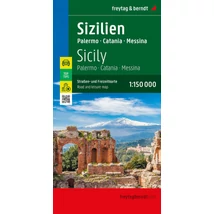 Cartographia Szicília, Palermo térkép-Freytag-9783707922295
