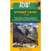 Cartographia TP2502 Magas-Tátra turistatérkép (szlovák nyelvű) -9788387873752