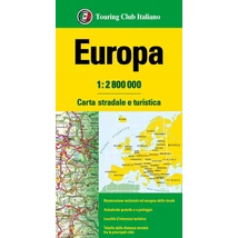 Cartographia Európa autótérkép - TCI - 9788836581115