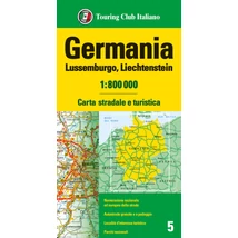 Cartographia Nagy-Britannia, Írország autótérkép - TCI - 9788836581467