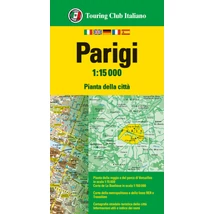 Cartographia Párizs várostérkép - TCI - 9788836581528