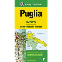 Cartographia Puglia régiótérkép-TCI-9788836583232