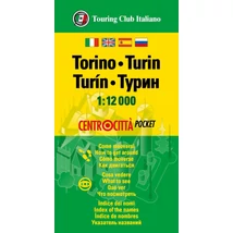 Cartographia Torino zsebtérkép 9788836581351