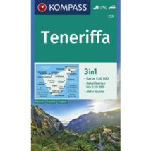 Cartographia K 233 Tenerife turistatérkép 9783990445686