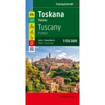 Cartographia Toszkána, Firenze térkép (Freytag) 9783707902815