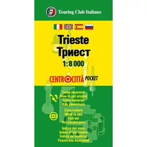 Cartographia Trieszt mini várostérkép - TCI - 9788836578108