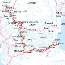 Cartographia Vasfüggöny kerékpárút kalauz Szeged - Fekete-tenger (angol) - Esterbauer-9783850007894