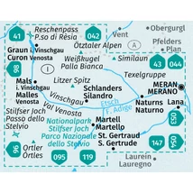 Cartographia K 670 Vinschgau - Val Venosta, 3 részes szett 1:25 000 turistatkp. 9783990443958