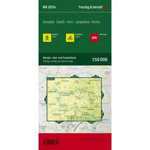 Cartographia WK074 Kamptal turista- és kerékpáros térkép-9783707919356