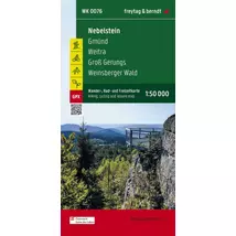 Cartographia WK076 Nebelstein turista-és kerékpáros térkép - Freytag-9783707919370