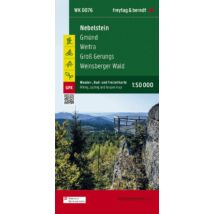 Cartographia WK076 Nebelstein turista-és kerékpáros térkép - Freytag-9783707919370