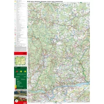 Cartographia WK071 Wachau–Welterbesteig–Niebelungengau–Kremstal–Yspertal–Dunkelsteinerwald turistatérkép-Freytag-9783707919332