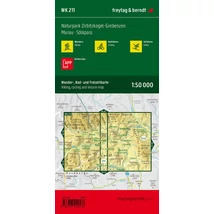 Cartographia WK211 Naturpark Zirbitzkogel-Grebenzen–Murau–Sölkpass turistatérkép-9783707920536