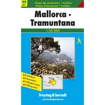 Cartographia WKE1 Mallorca Tramuntana turistatérkép - Freytag 9783850848114
