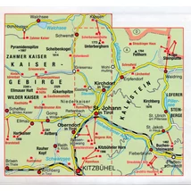 Cartographia-WM 452 St. Johann in Tirol XL turistatérkép -  9783850266192
