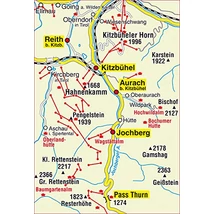 Cartographia-WM 455 Kitzbühel XL turistatérkép -  9783990448779
