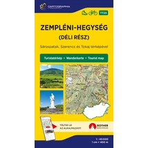 Cartographia Zempléni-hegység (déli rész) turistatérkép [23] 9789633539873