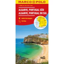 Cartographia-Algarve, Dél-Portugália térkép - Marco Polo-9783575016713