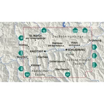 Cartographia-K 31 Radstadt-Schladmig-Flachau turistatérkép-9783991543695
