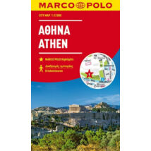 Cartographia Athén várostérkép 9783829741514