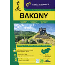 Cartographia Bakony turistakalauz 9789633531372