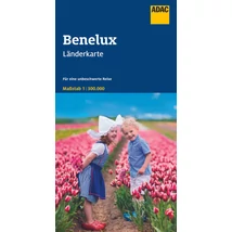 Cartographia Benelux térkép - ADAC 9783826410956
