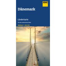 Cartographia-Dánia térkép-ADAC-9783826423499