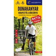 Cartographia Dunakanyar (Budapesttől a Börzsönyig) aktív térkép 9789633527962