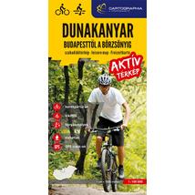 Cartographia Dunakanyar (Budapesttől a Börzsönyig) aktív térkép 9789633527962