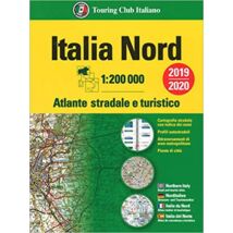 Cartographia Észak-Olaszország atlasz 9788836573233