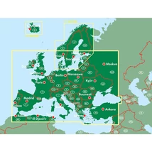 Cartographia Európa autótérkép - Freytag - 9783850842228