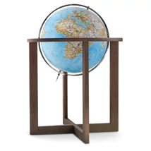 Cartographia Földgömb NG CROSS Blue 50 cm - világító, kézzel készített 