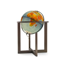 Cartographia Földgömb CROSS Blue  50 cm - duo, kőrisfa talp, fém meridián - 8000623001158