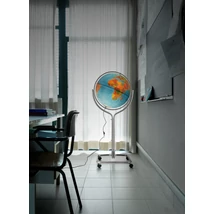 Cartographia Földgömb ERIKA 50 cm - világító, álló, acél csővázon 