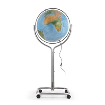 Cartographia Földgömb ERIKA 50 cm - világító, álló, acél csővázon 