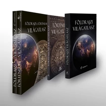Cartographia Földrajzi + Történelmi világatlaszok elegáns DÍSZDOBOZBAN -Új kiadások-9789633539859