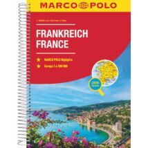 Cartographia Franciaország atlasz-Marco Polo-9783575016676