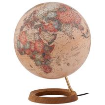 Cartographia FULL CIRCLE 1 földgömb 30cm - antik, világító, fatalpas 8007239008885