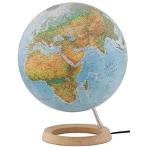 Cartographia FULL CIRCLE 2 földgömb 30 cm - duó, világító, fatalpas 8007239977990